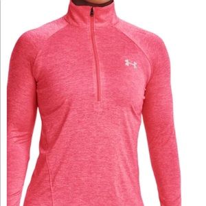 Under Armour 1/4 Zip Front Heatgear long Sleeve Pullover Sz: Small